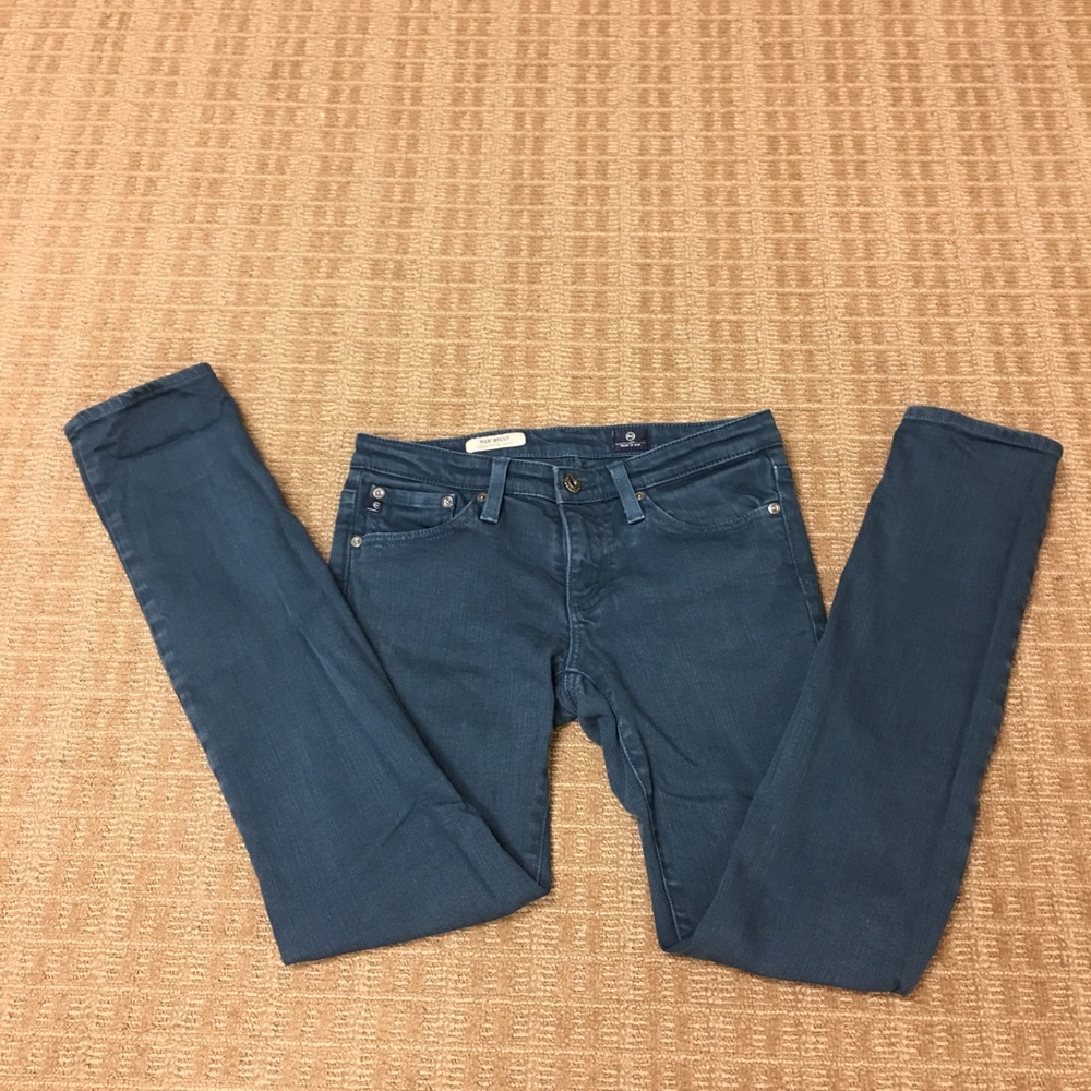 AG The Stilt Cigarette Blue Jeans 26r